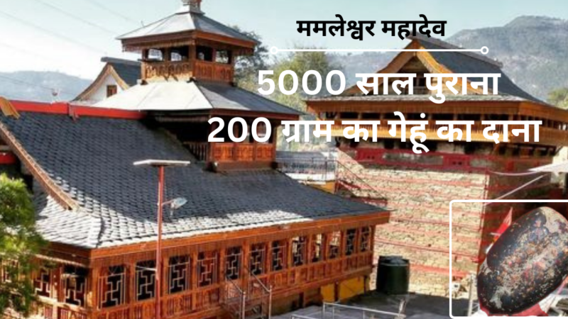 ममलेश्वर महादेव : 5000 साल पुराना 200 ग्राम गेहूं का दाना