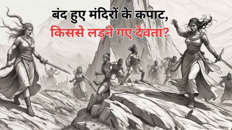 बंद हुए मंदिरों के कपाट, किससे लड़ने गए देवता?