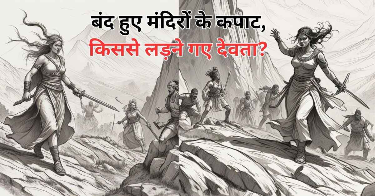 बंद हुए मंदिरों के कपाट, किससे लड़ने गए देवता?