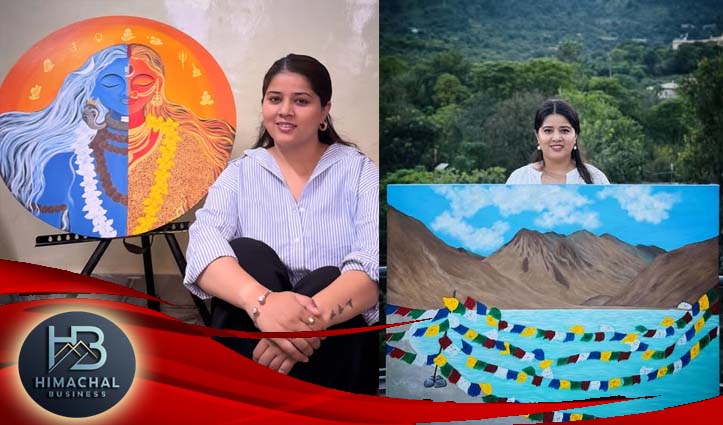 रंगों की खास मेहरबानी, कैनवास पर चमकी ‘रुहानी’