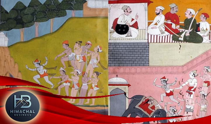 ‘देवी कोठी’ मंदिर की दीवारों पर तीन सदी बाद भी जीवंत चंबा के लहरू के रंगों का जादू