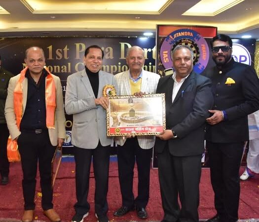 दिव्यांगजनों के सशक्तिकरण के लिए आईडीडीए ने हमीरपुर के प्रो. एस एस डोगरा को कानपुर में किया सम्मानित