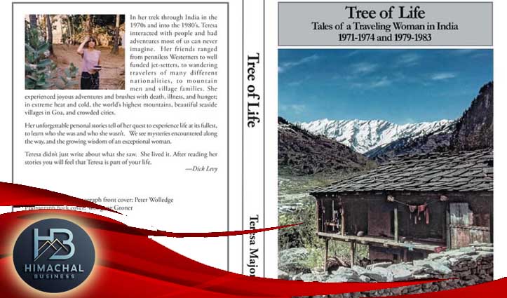 विदेशी महिला यात्री की अमेरिका से छ्पी ‘ट्री ऑफ लाइफ’ के कवर पर कुल्लू के वशिष्ठ गांव की पचास साल पुरानी मनमोहक तस्वीर